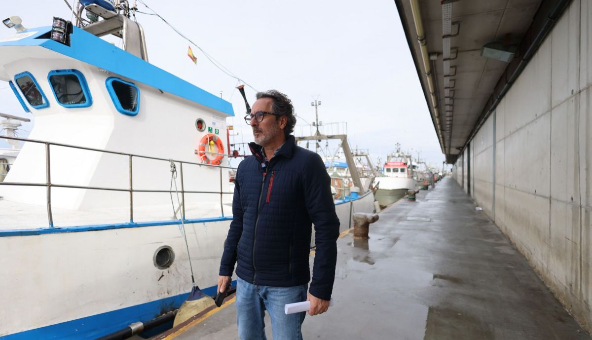 Jose Carlos Macías ,Protesta cofradia pescadores Sanlúcar Barrameda paro  56