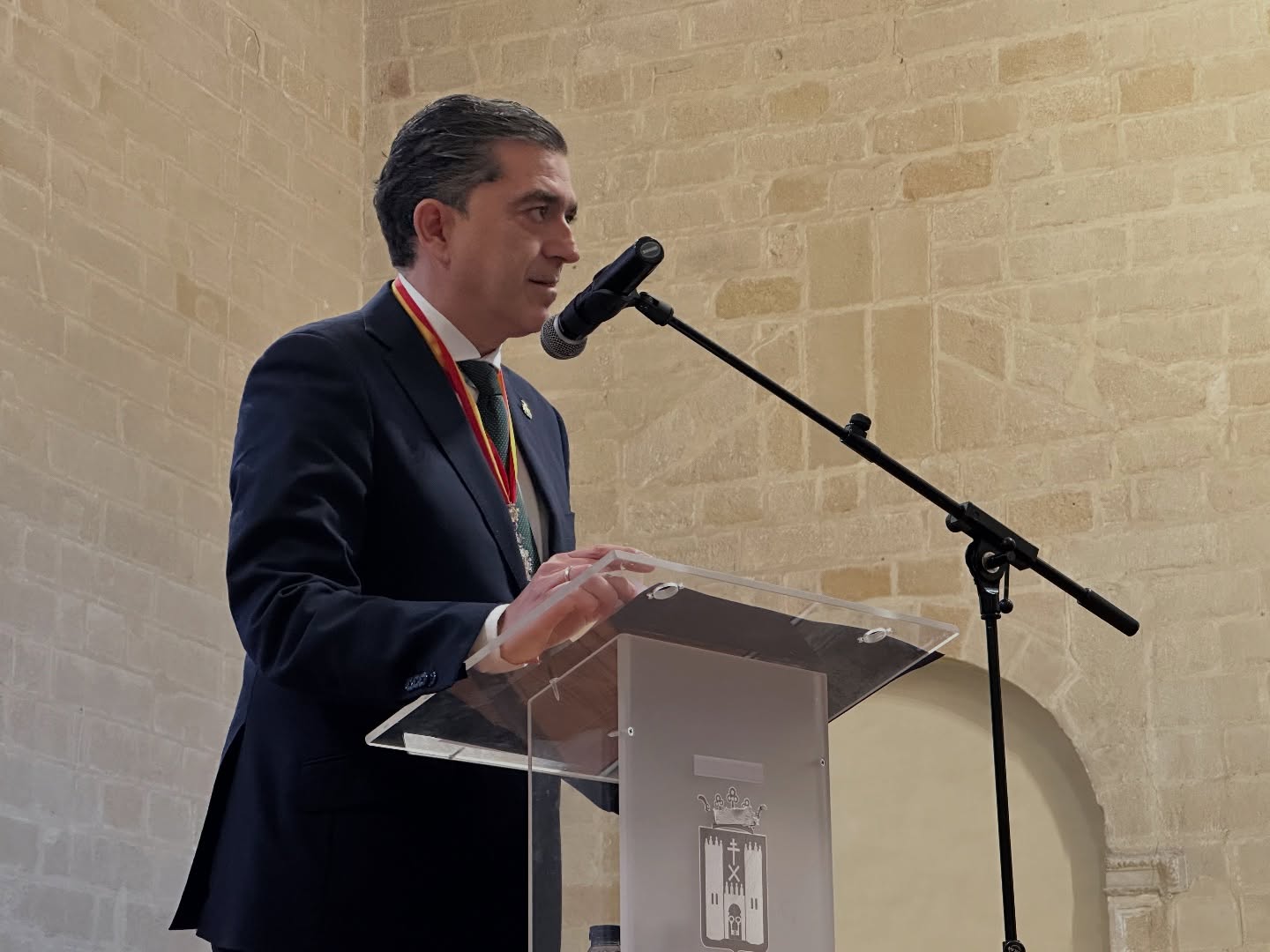 El alcalde de Baeza en una imagen de archivo. El alcalde de Baeza en una imagen de archivo.