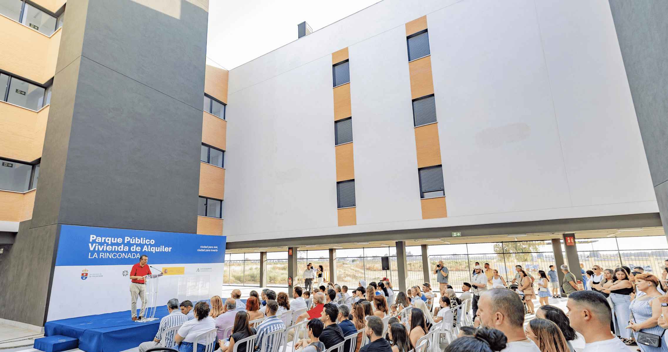 Imagen de la presentación del Plan Municipal de 250 Viviendas Asequibles de La Rinconada.