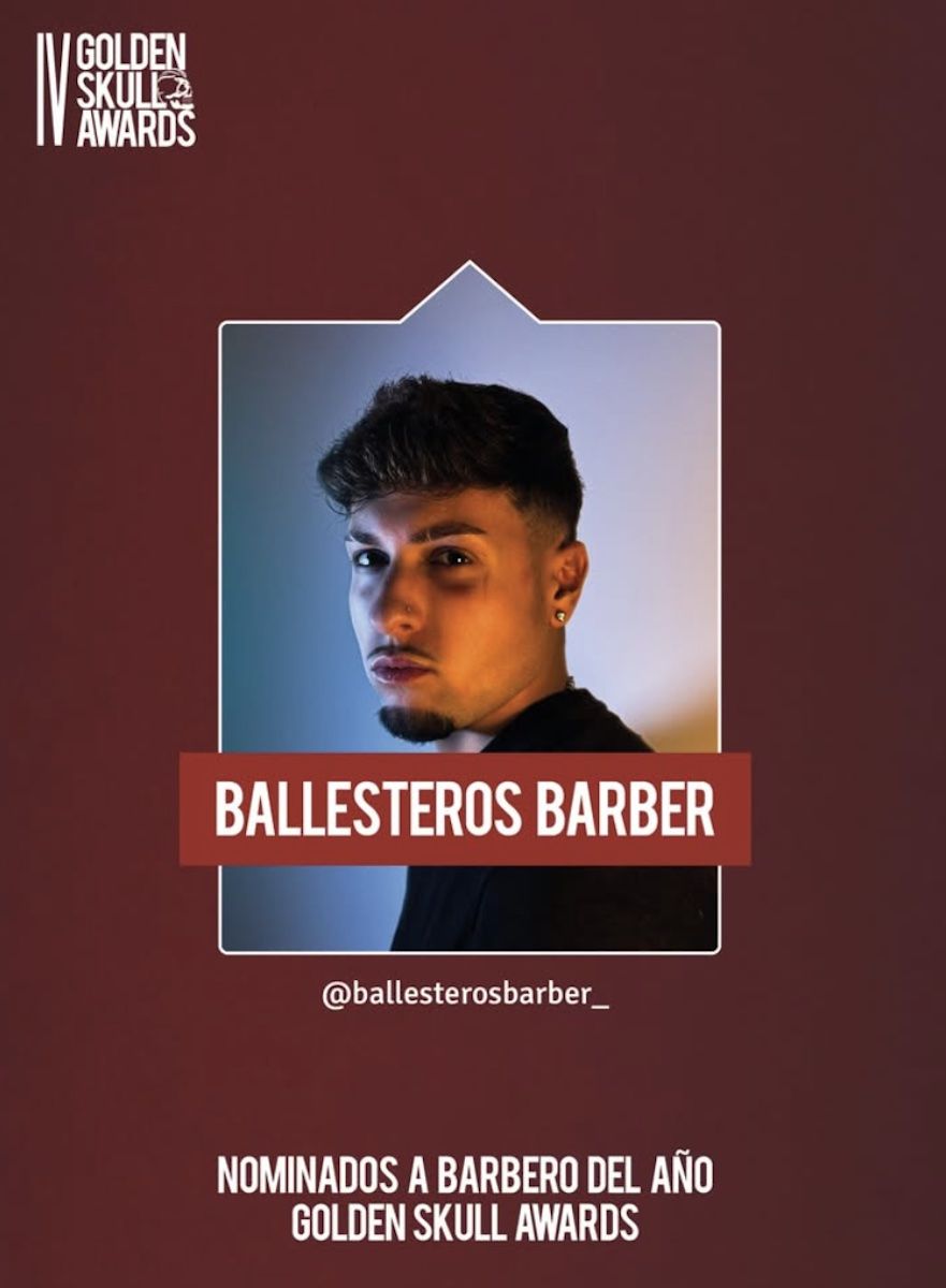 El hijo de Pepe Ballesteros, nominado a Barbero del Año.