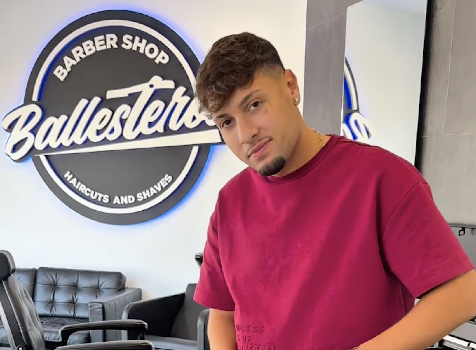 El hijo de Pepe Ballesteros, nominado a Barbero del Año tras el fallecimiento de su padre.