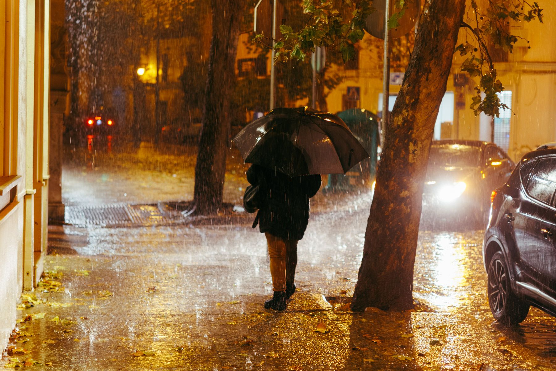 La previsión de lluvia ha obligado a activar el aviso amarillo para las primeras horas del domingo en la provincia de Cádiz.