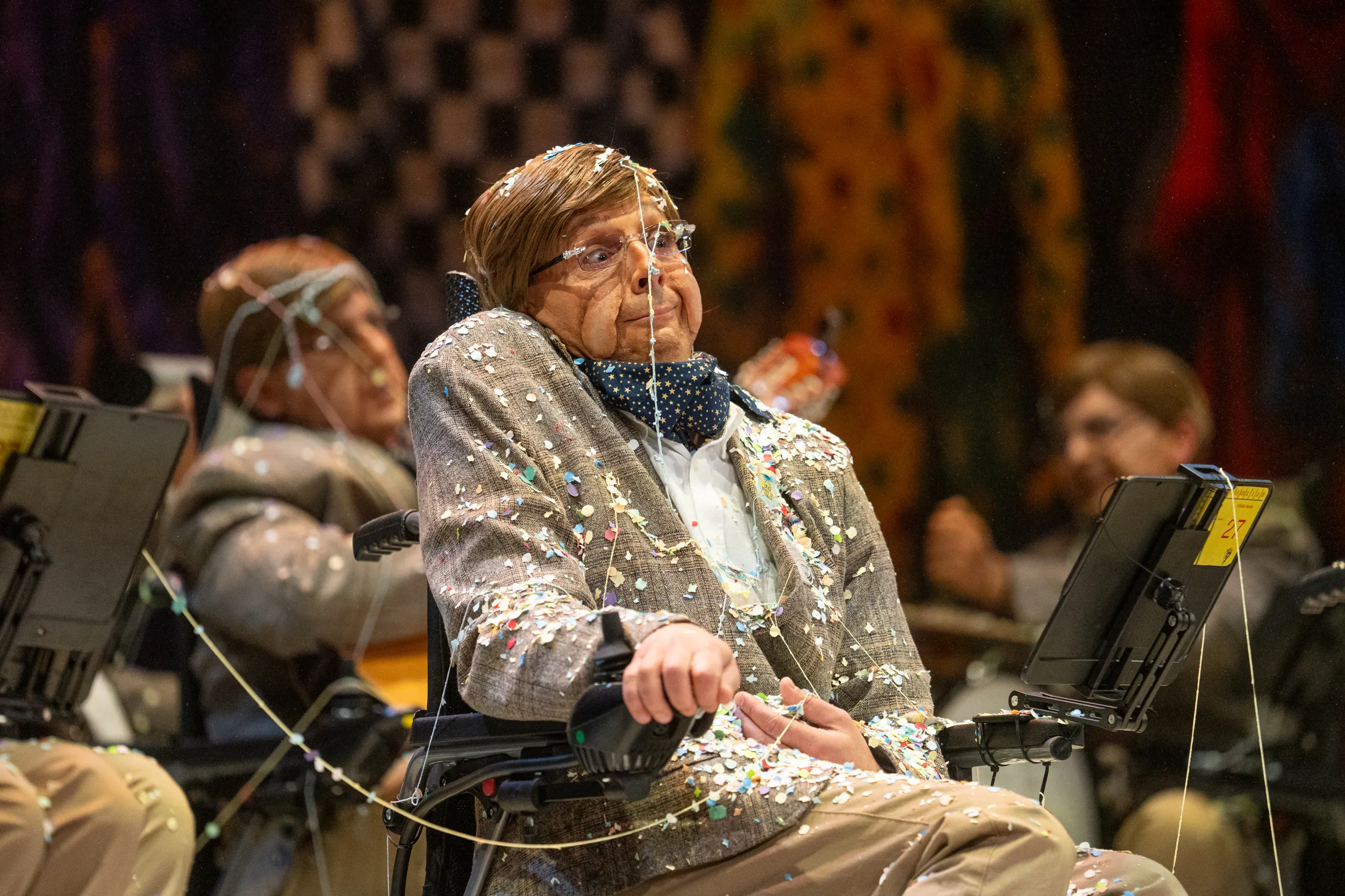 Una chirigota diferente, 'Una chirigota en teoría', anoche en el Falla.