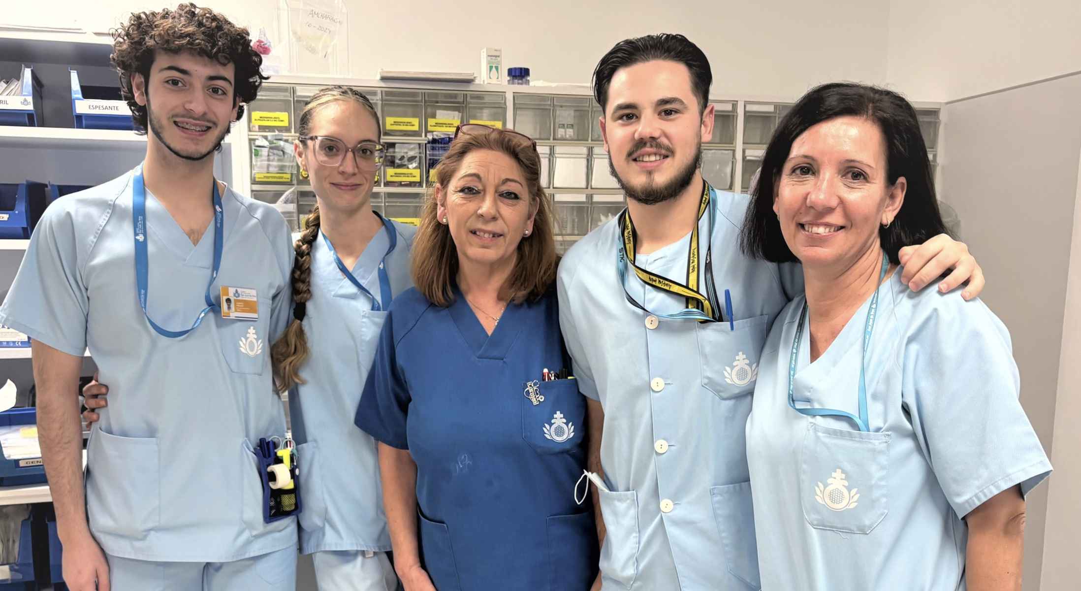 Sanitarios del Hospital San Juan Grande de Jerez.