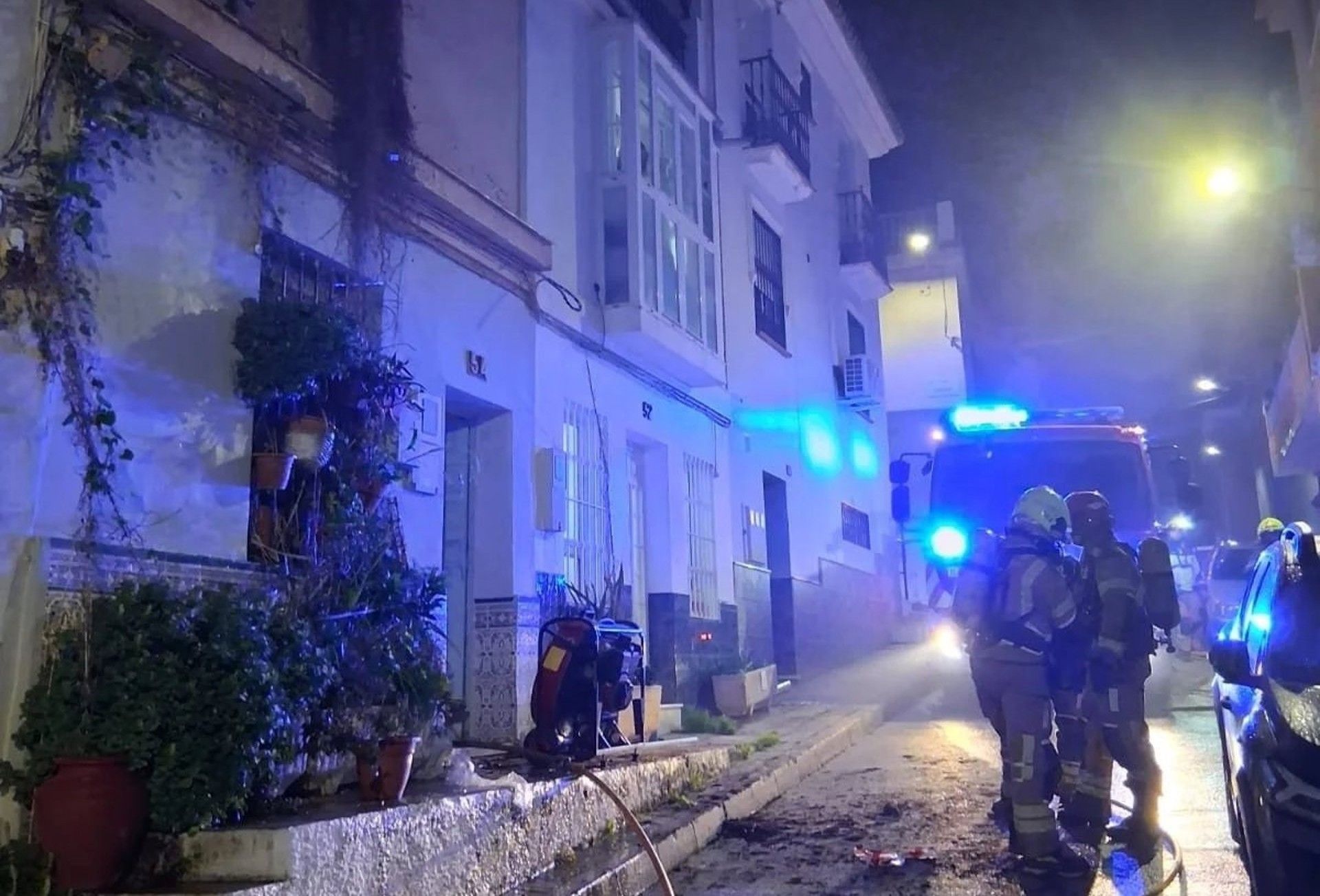 Incendio en Málaga donde ha fallecido una persona.