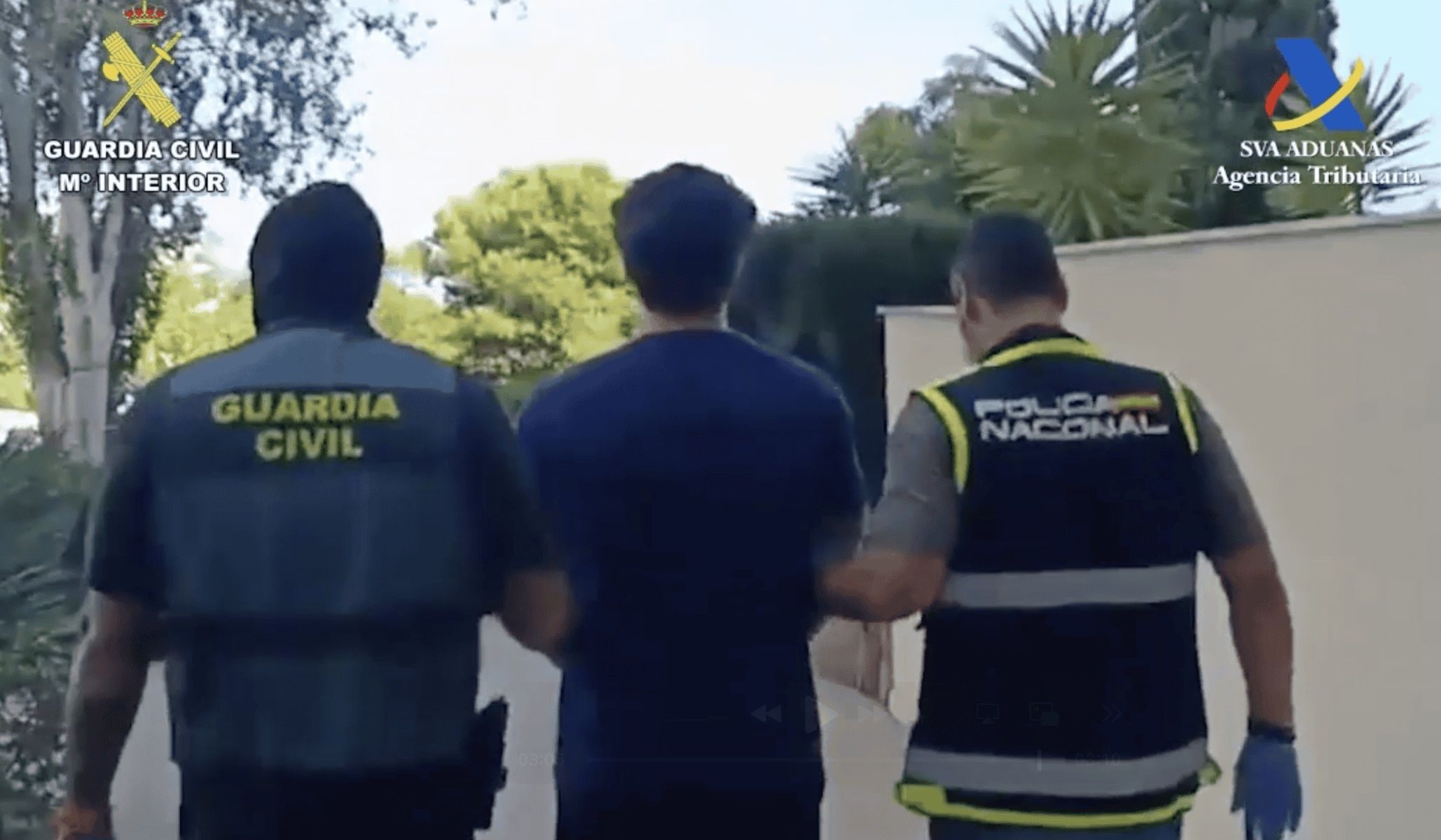 Imagen de uno de los 30 detenidos del Balkan Cartel.