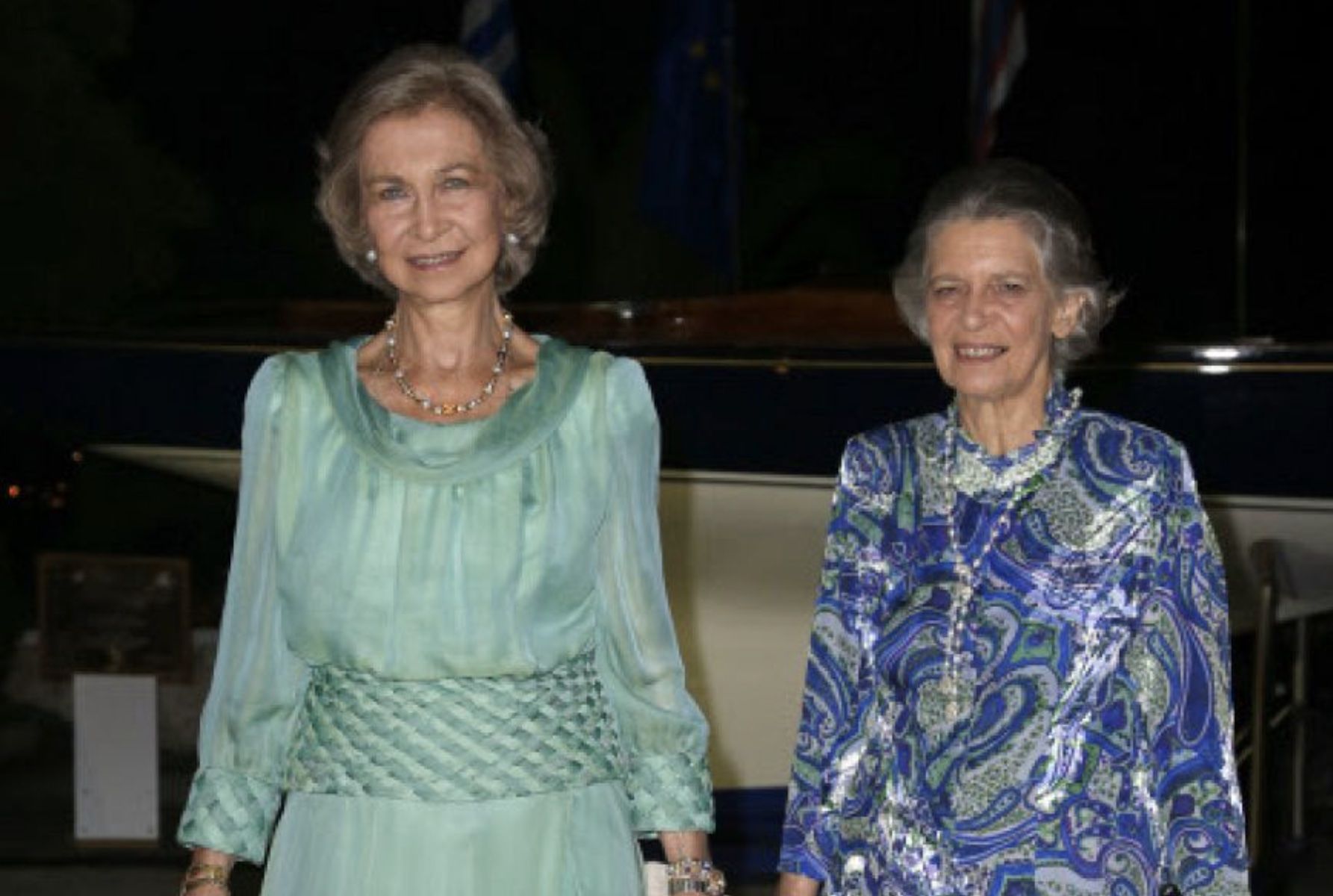 La reina Sofía junto a su hermana, Irene de Grecia, fallecida en Madrid a los 83 años. 