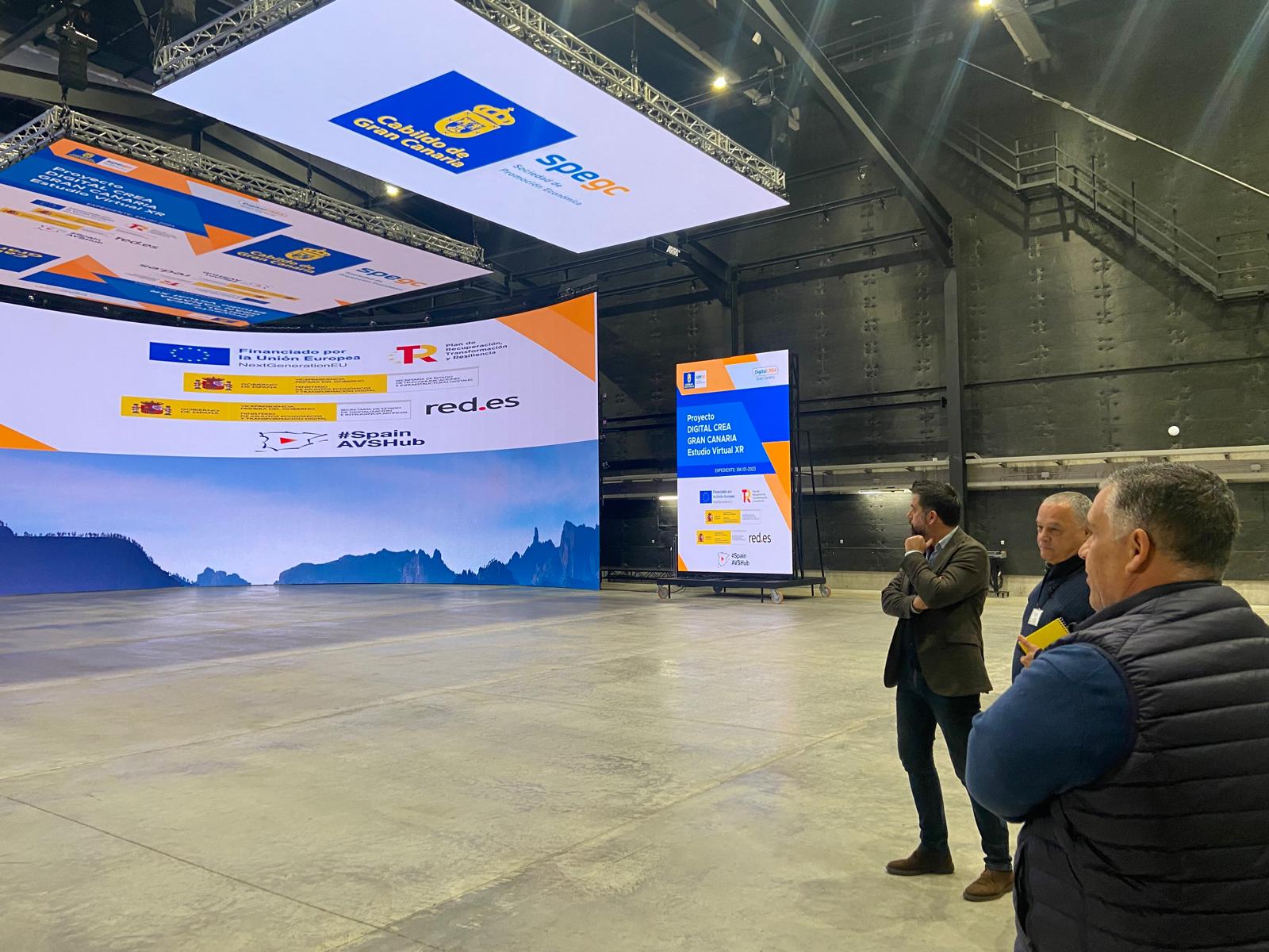 El delegado de la Zona Franca de Cádiz, Fran González, en Las Palmas.