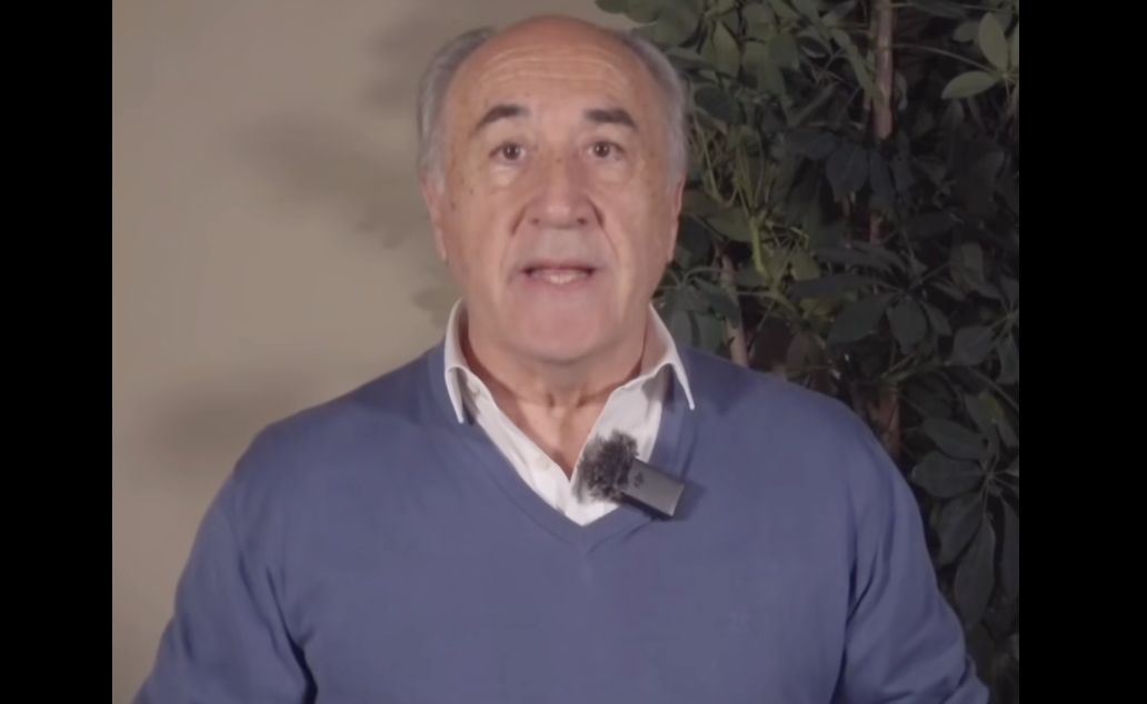 José Ignacio Landaluce, en el vídeo que ha publicado en redes sociales este pasado jueves.