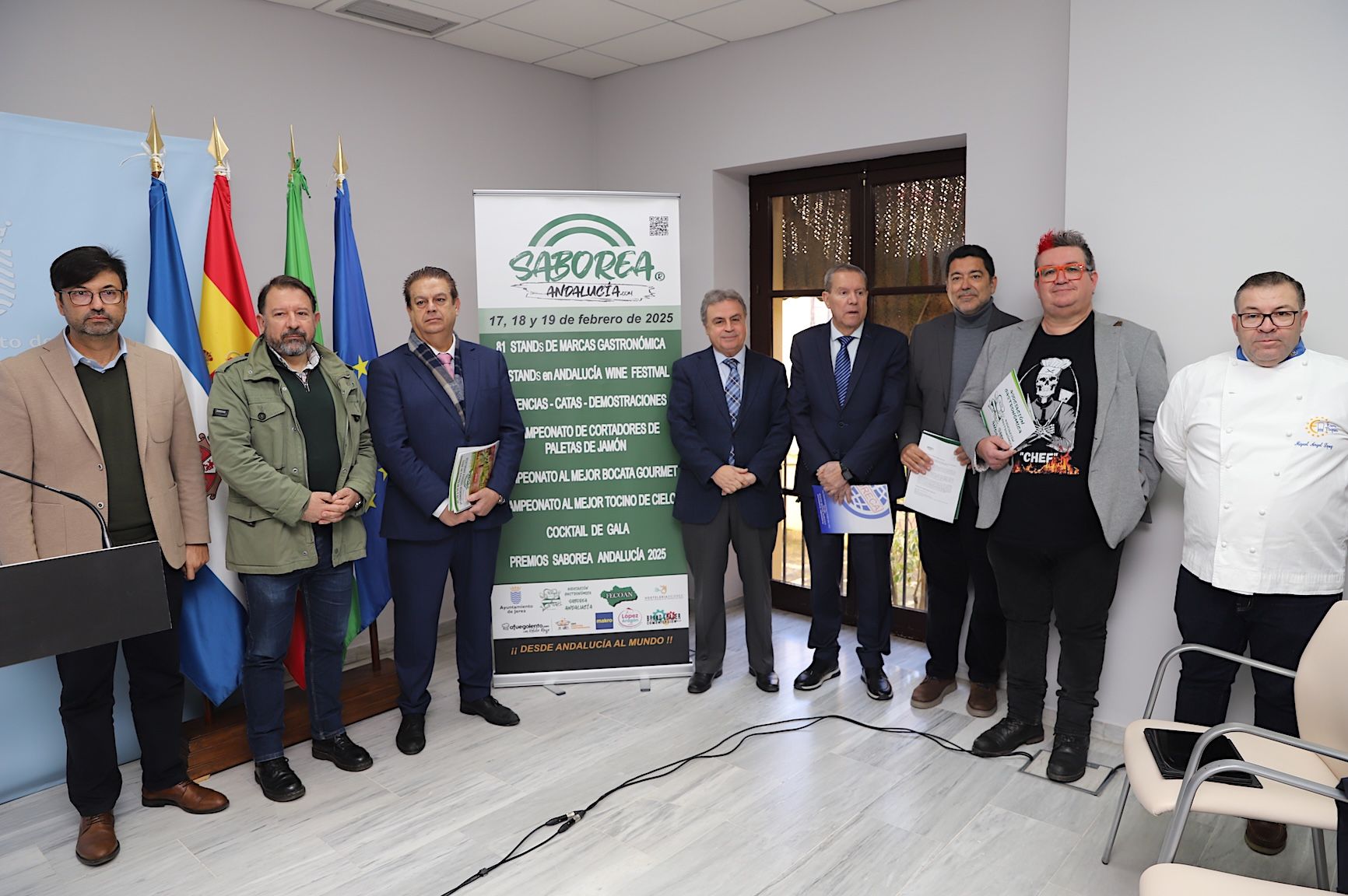 Presentación del congreso 'Saborea Andalucía'.