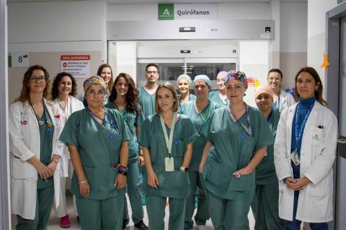 El equipo del Virgen de las Nieves de Granada.