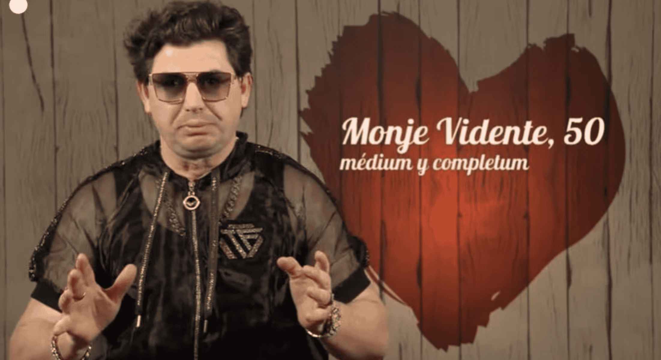 Una imagen del 'Monje Vidente' tras su paso por 'First Dates'.