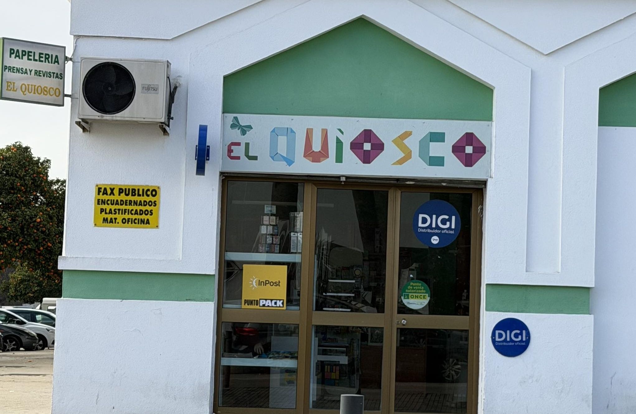 La papeleria El quiosco, en la zona Norte de Jerez.