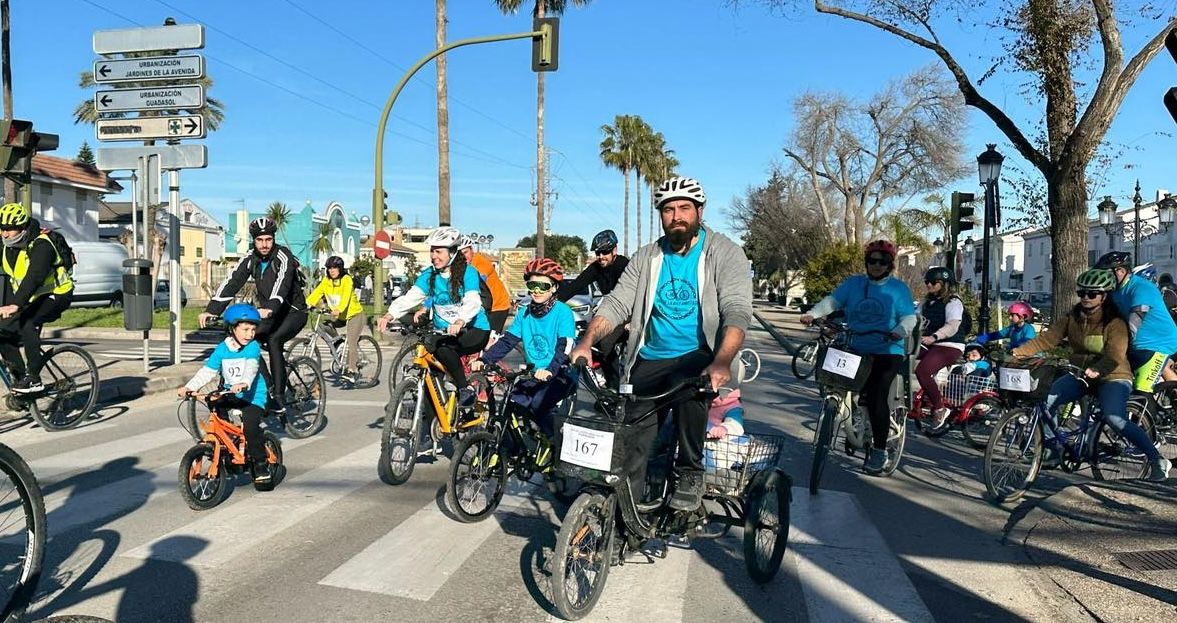 Día de la Bici Amistad de Guadalcacín, en la edición anterior.