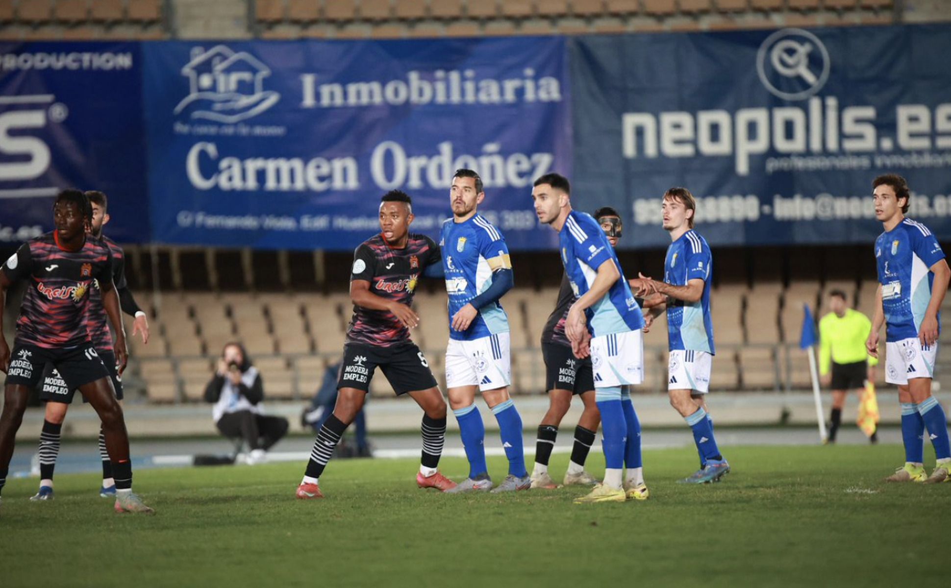 Una imagen del encuentro entre Xerez CD y Águilas CF.