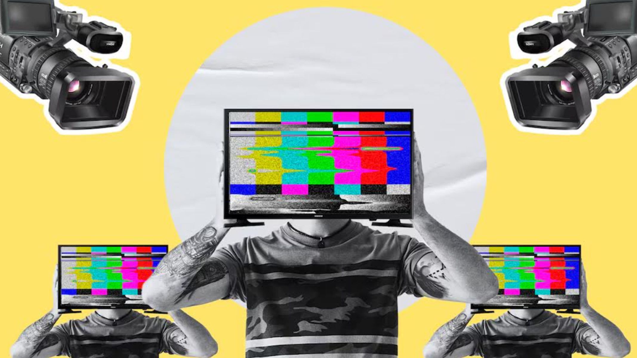 Montaje sobre la telerrealidad.