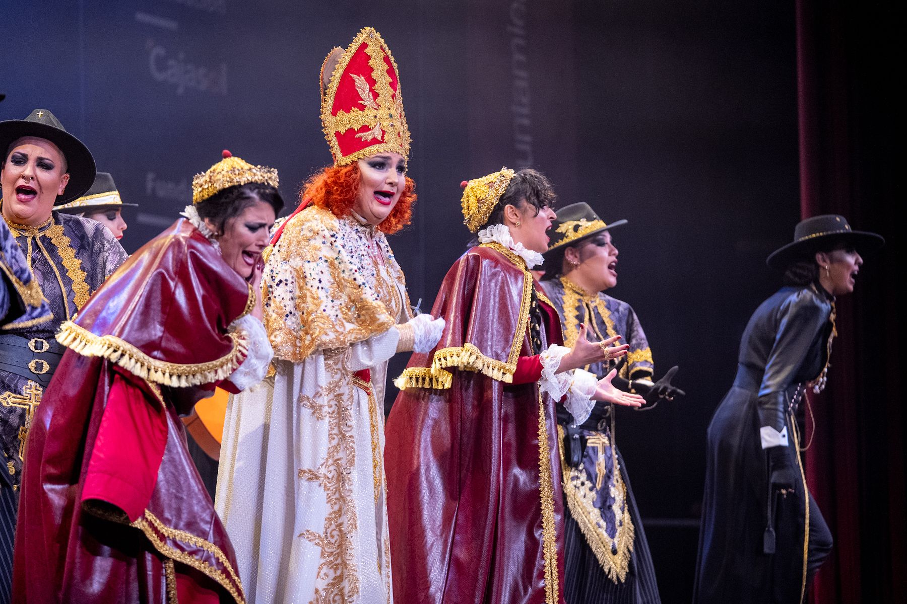 Actuación de La Camorra en el Falla.