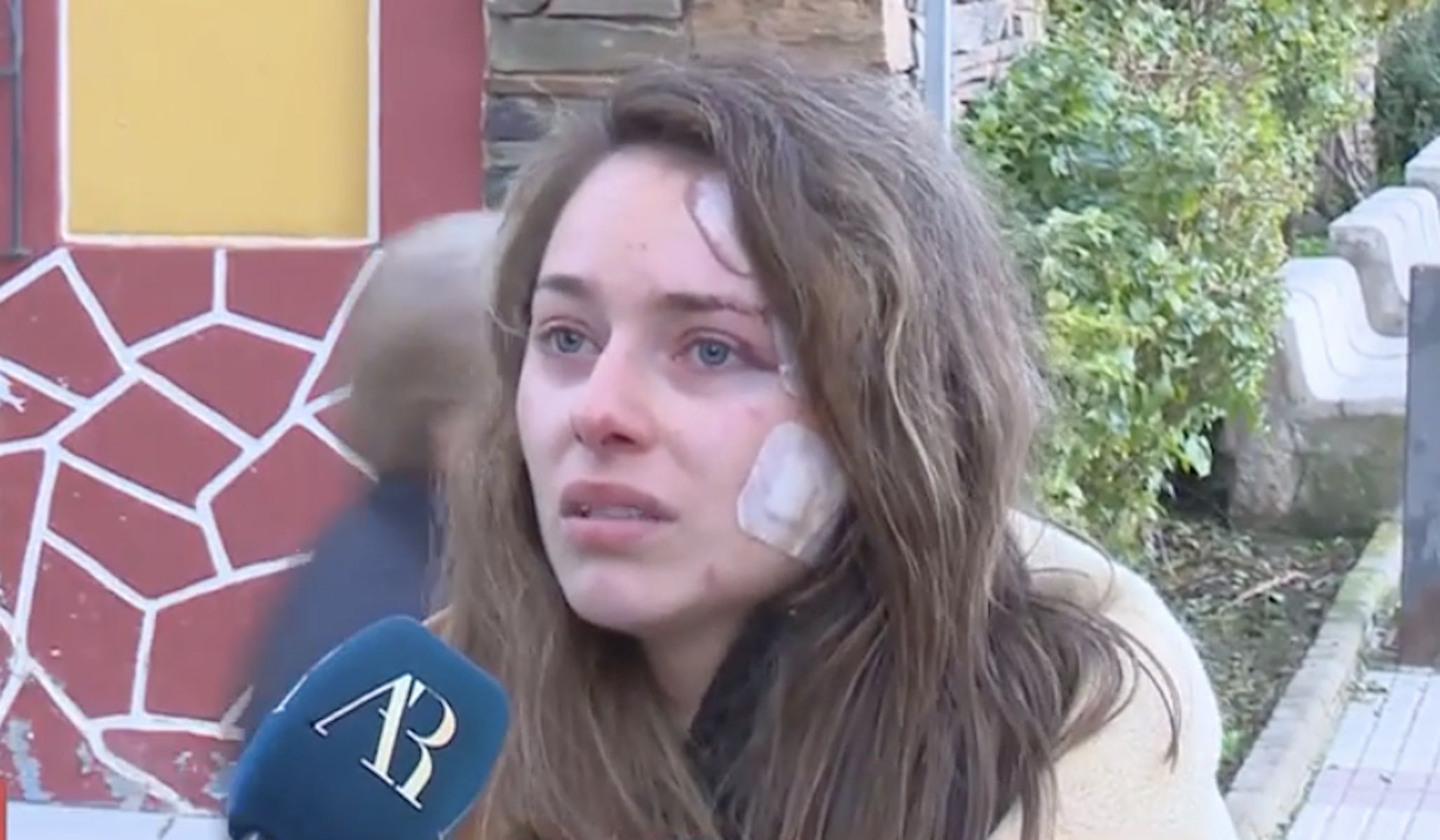 Ana, superviviente del accidente de tren de Adamuz, en 'El programa de Ana Rosa'.