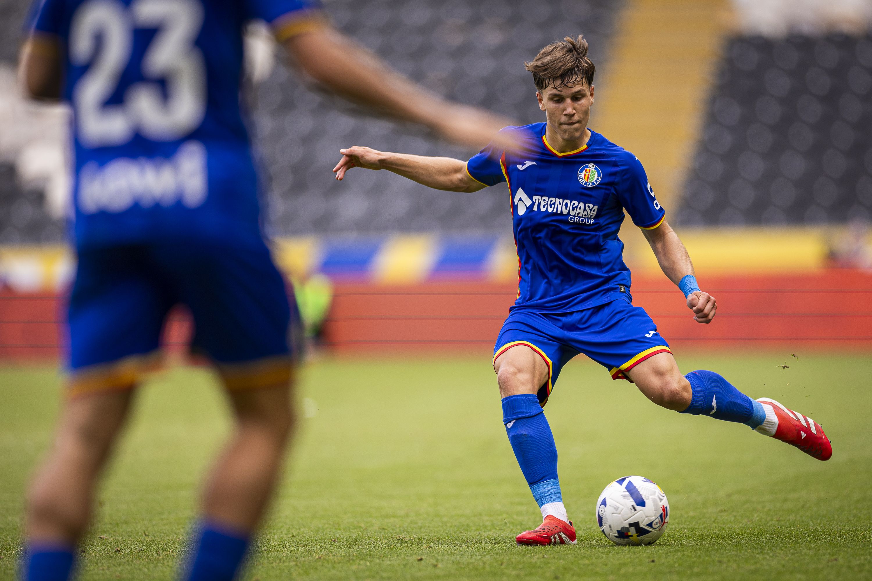 Davinchi con el Getafe.