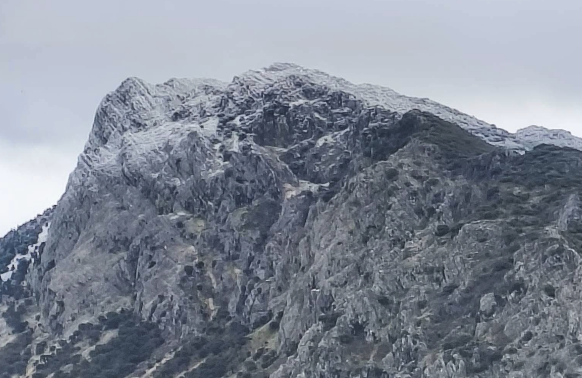 Grazalema, nevada este fin de semana.