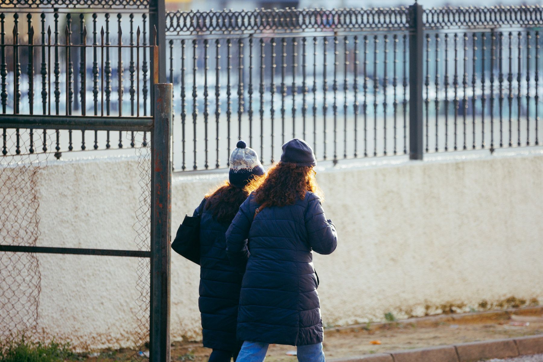 Algunos de los días de frío en enero.