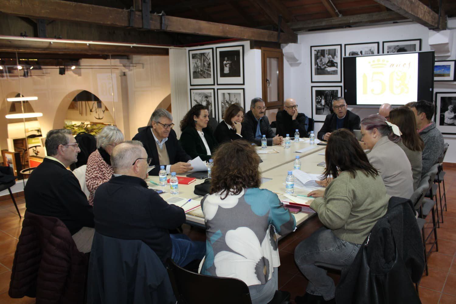 Reunión de la comisión del 150 aniversario del título de Ciudad en Chiclana.