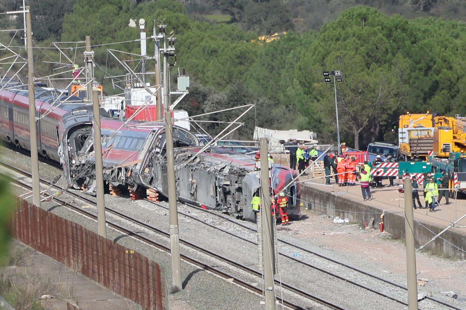 El Iryo accidentado en Adamuz. El Iryo accidentado en Adamuz.