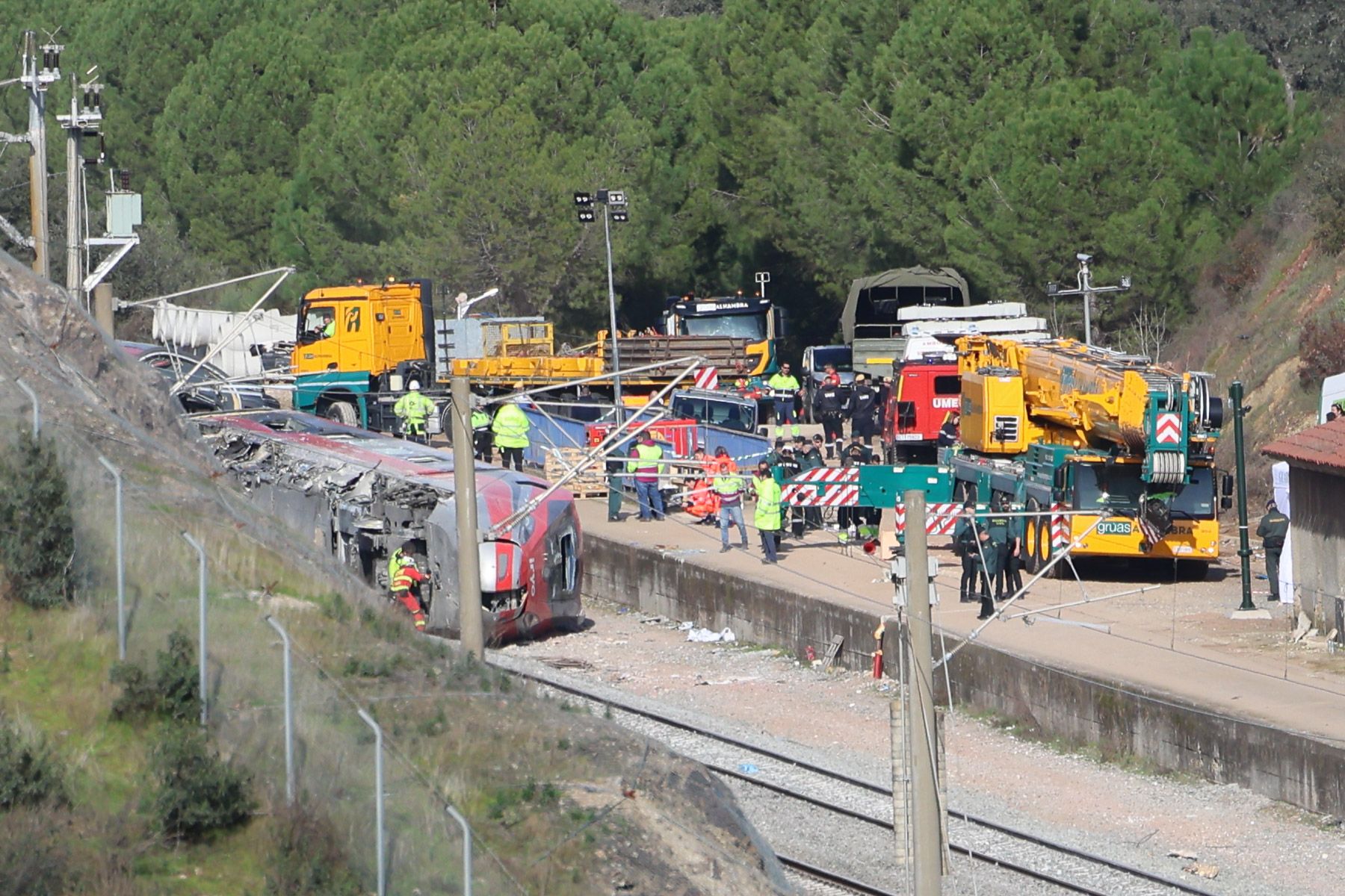 Imagen del Iryo en Adamuz.