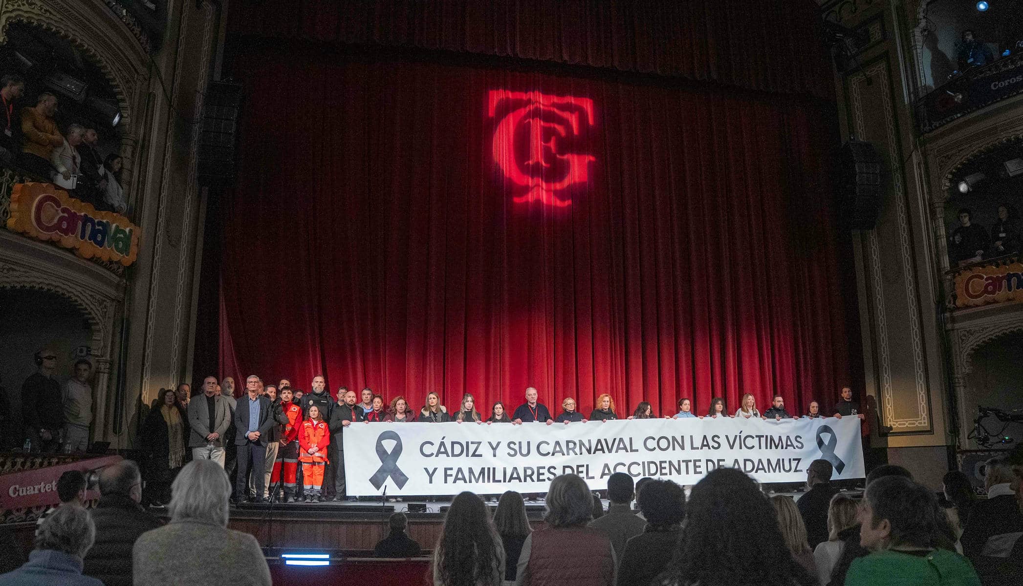 Minuto de silencio en el COAC en recuerdo a las víctimas del accidente de Adamuz.