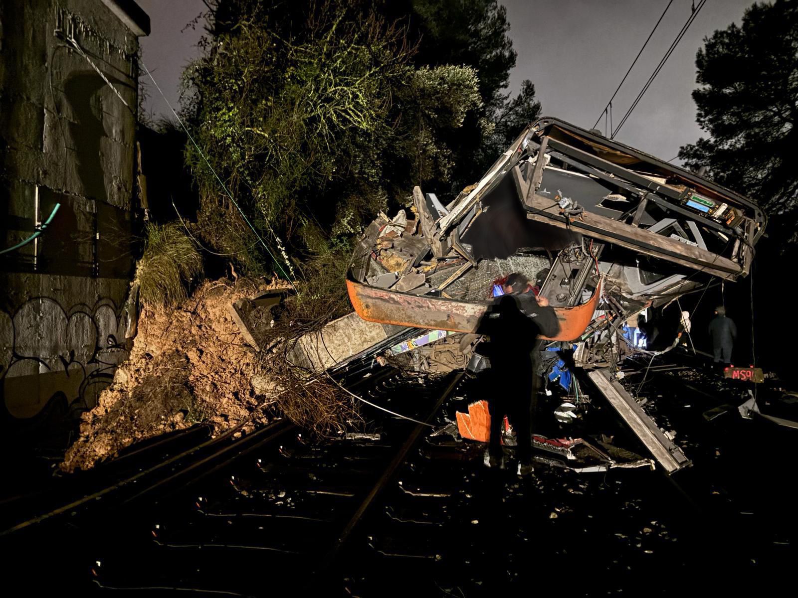 Accidente de Rodalies en Cataluña.