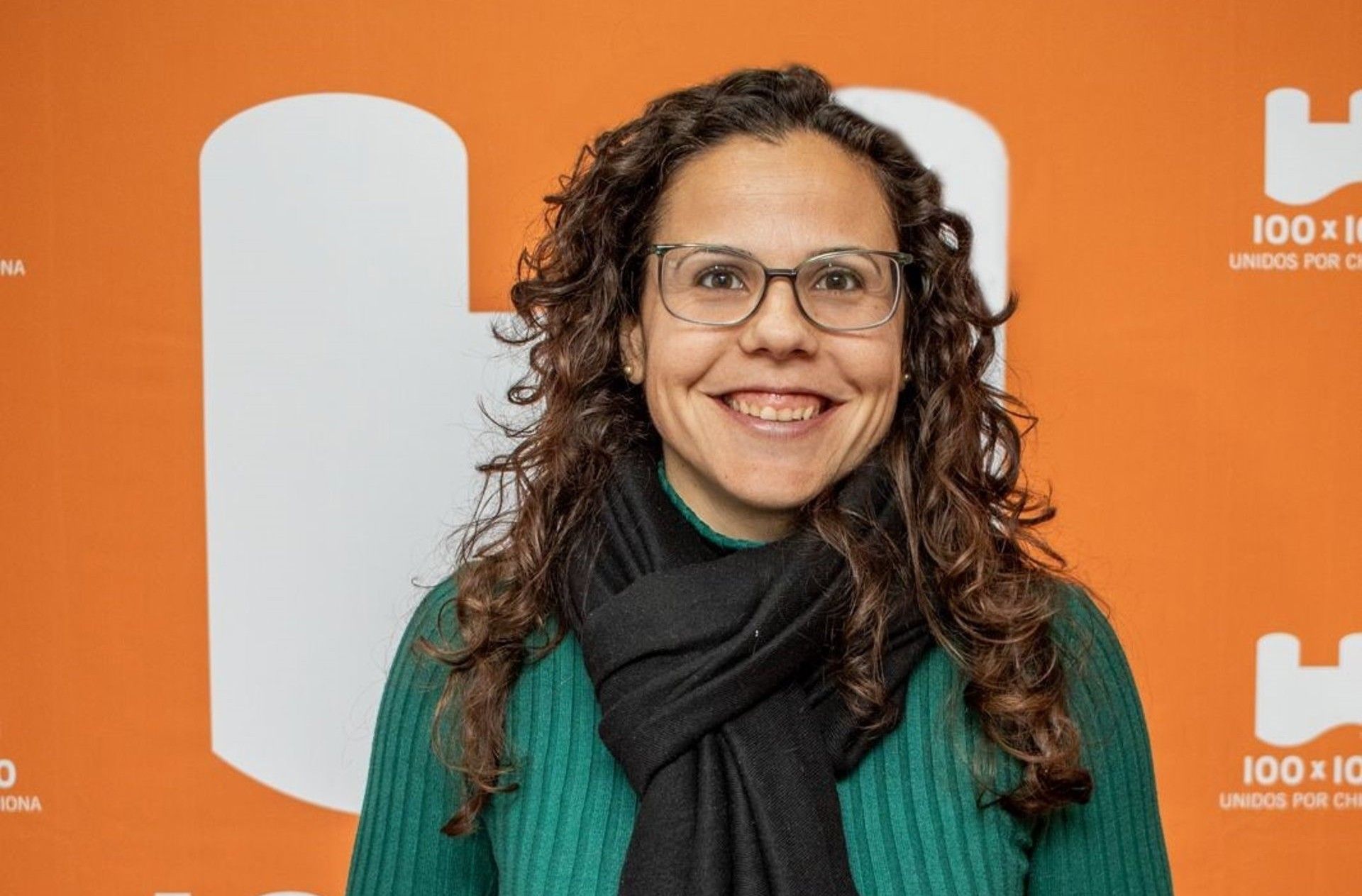 Laura Román, candidata de 100x100 Unidos.