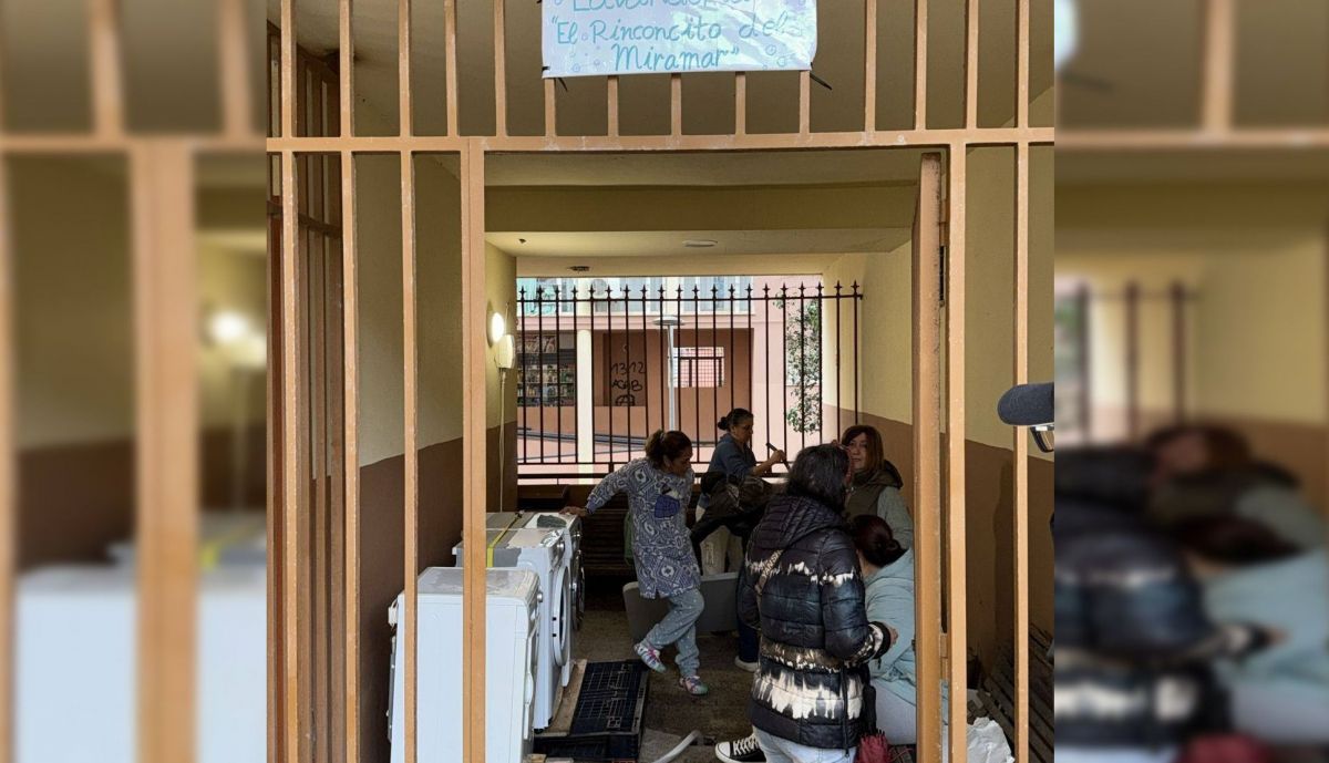 La 'lavandería' del edificio Miramar del Río San Pedro.