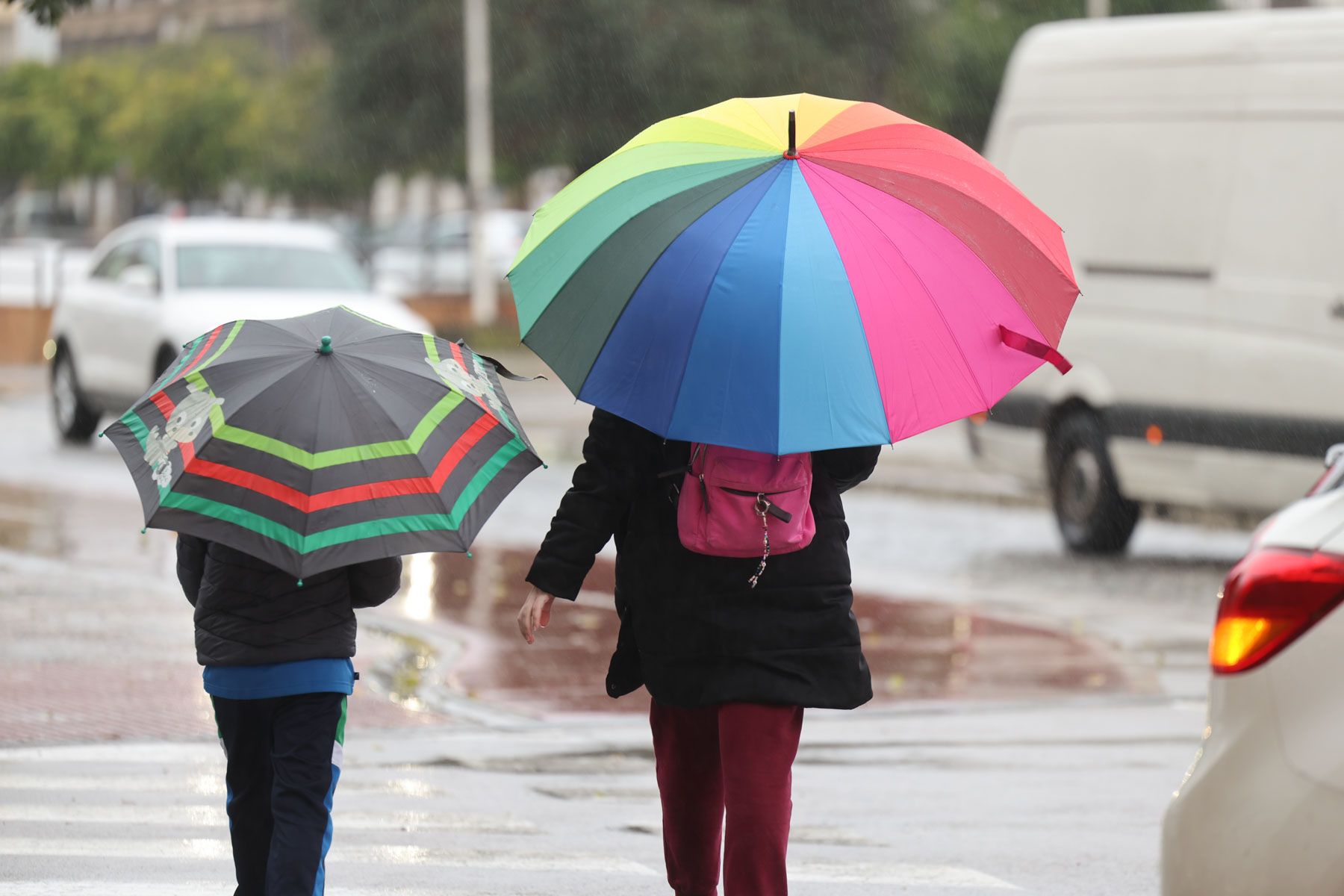 El temporal Ingrid afecta a la provincia de Cádiz.