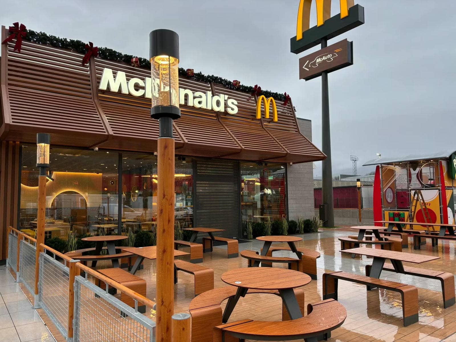 Un McDonalds, en una imagen de archivo.