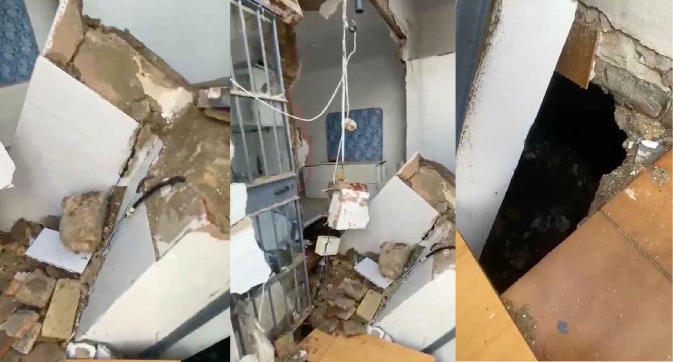 Imágenes del estado en el que sigue la vivienda. Imágenes del estado en el que sigue la vivienda.