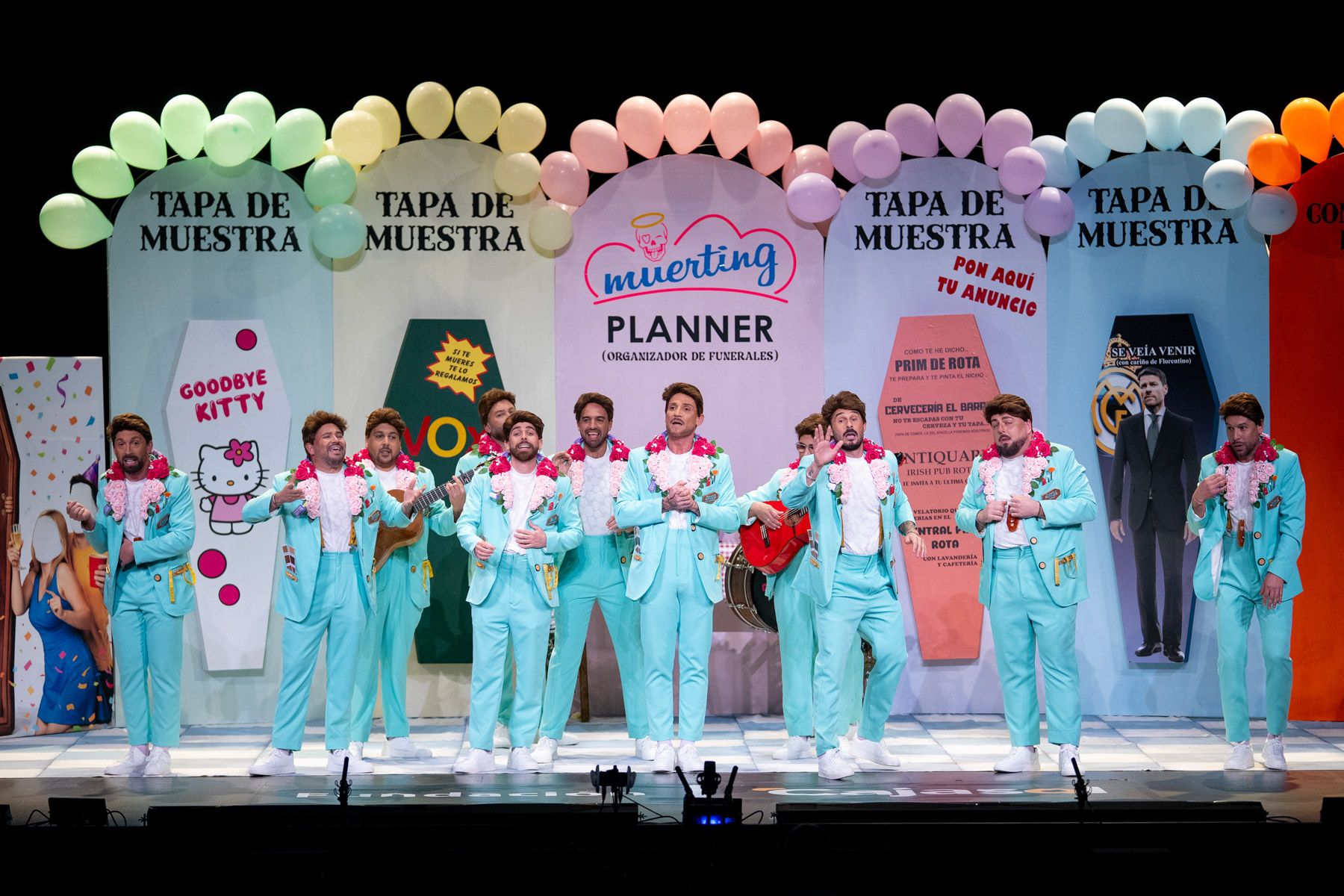 Chirigota LOS MUERTING PLANNER, UNA CHIRIGOTA PA TO TUS MUERTOS 2