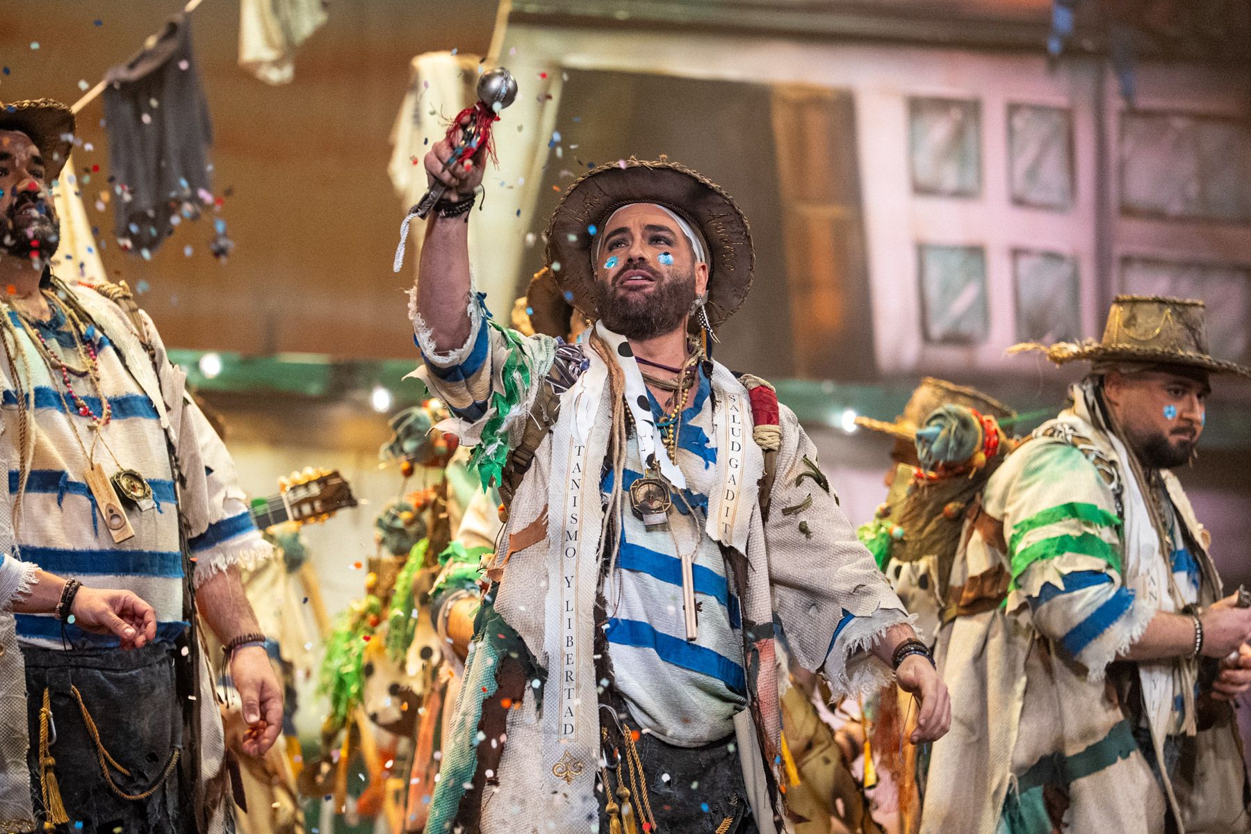 Comparsa SALUD, GADITANISMO Y LIBERTAD 3