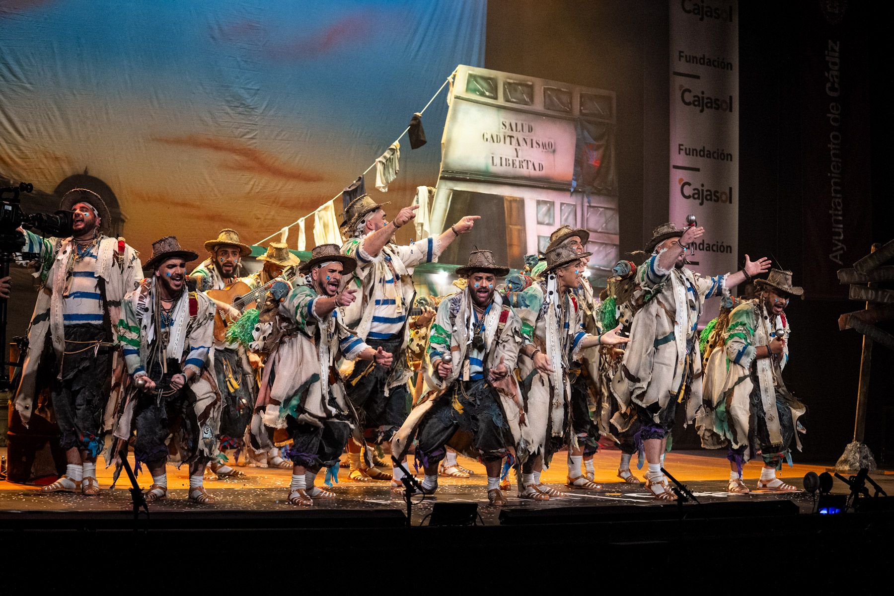 Comparsa SALUD, GADITANISMO Y LIBERTAD 4