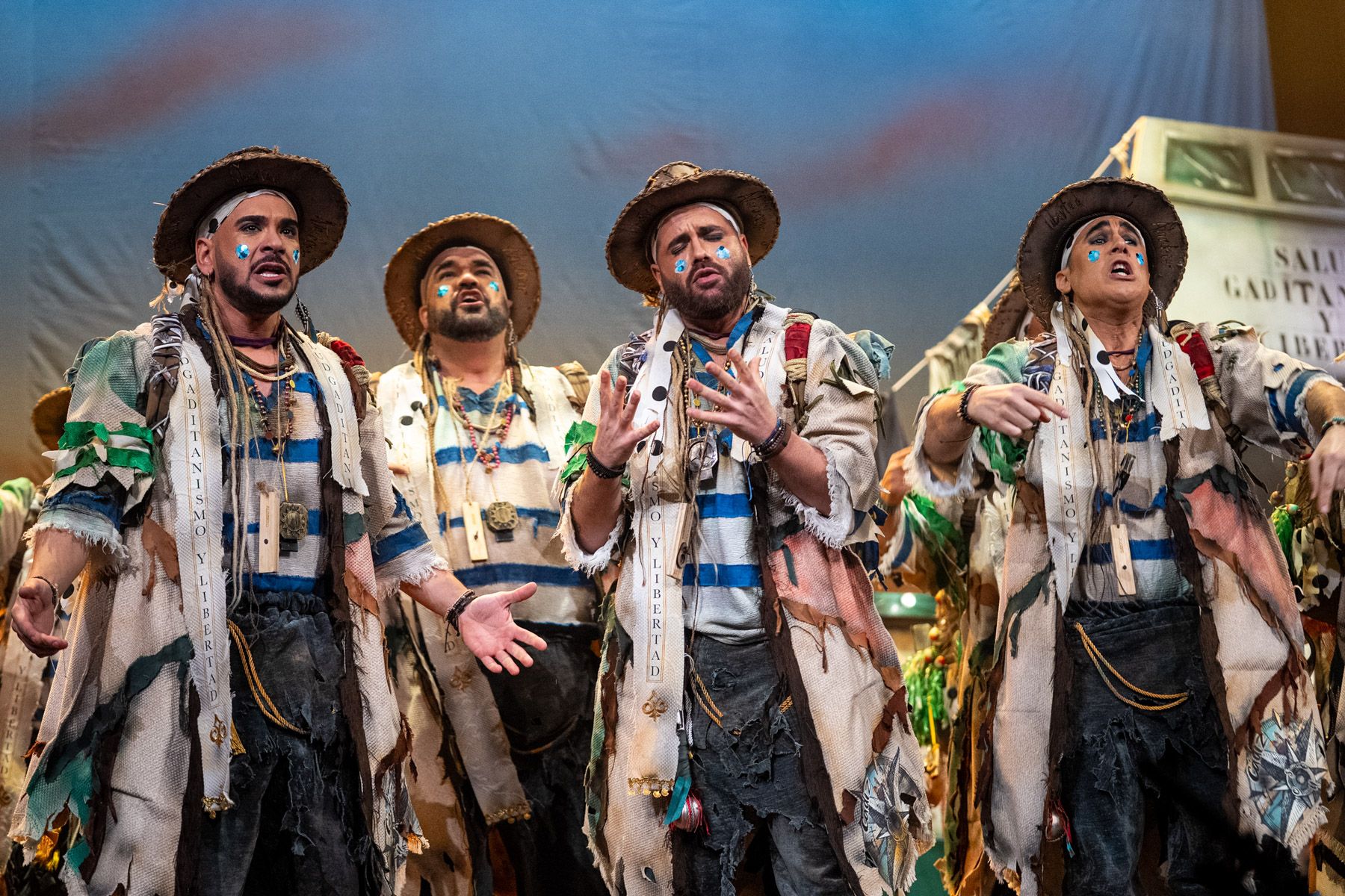 Comparsa SALUD, GADITANISMO Y LIBERTAD 6