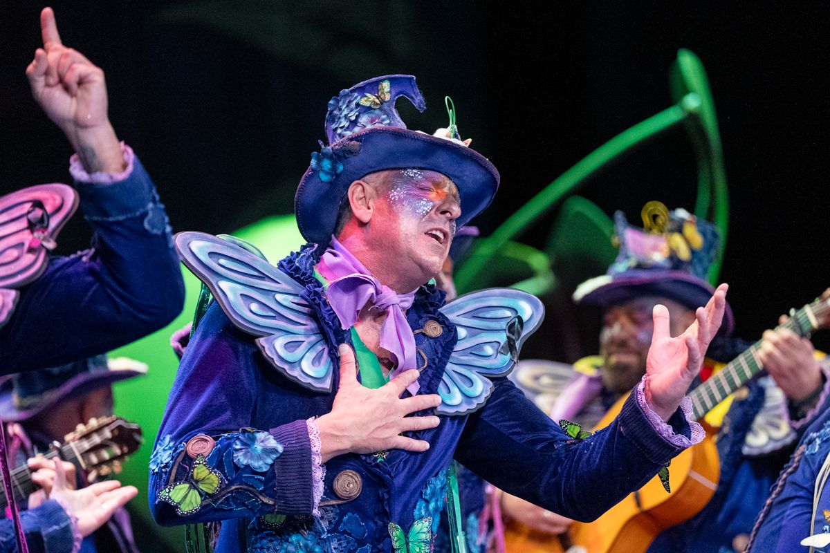 Los Mariposas, comparsa de Punta Umbría.