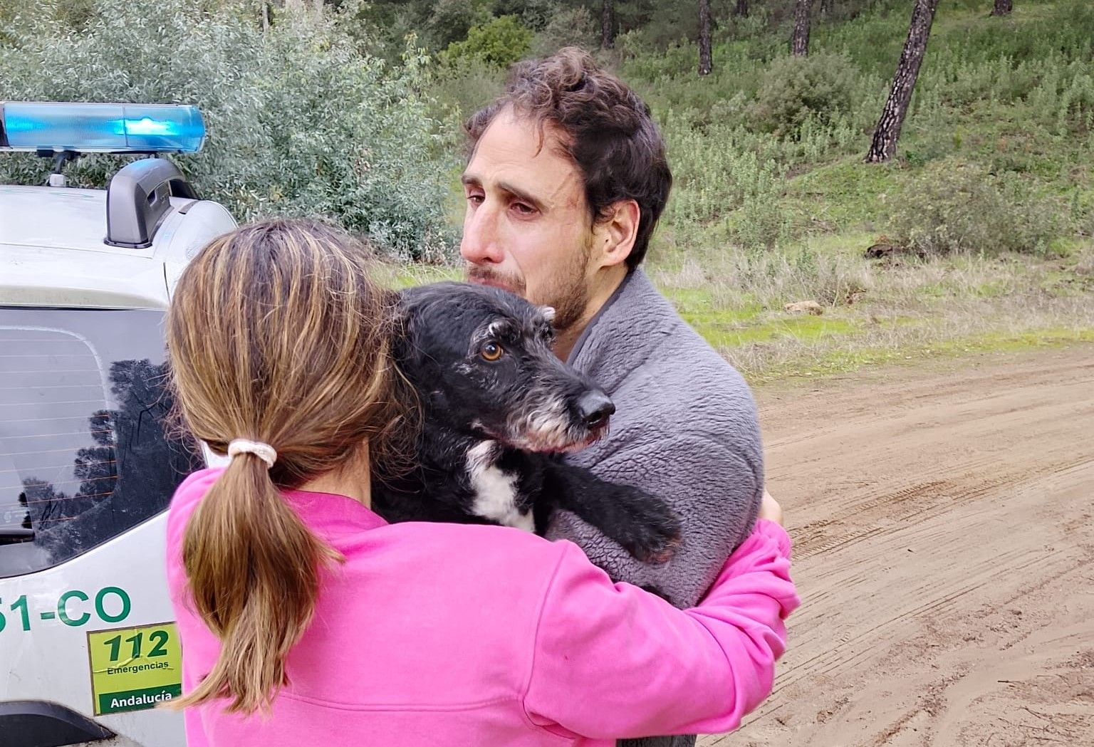 Boro, el perro que ha estado desaparecido. Boro, el perro que ha estado desaparecido.