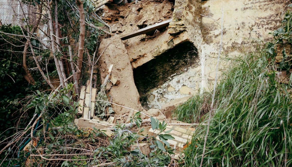 DERRUMBE EN LOS ALBARIZONES 2