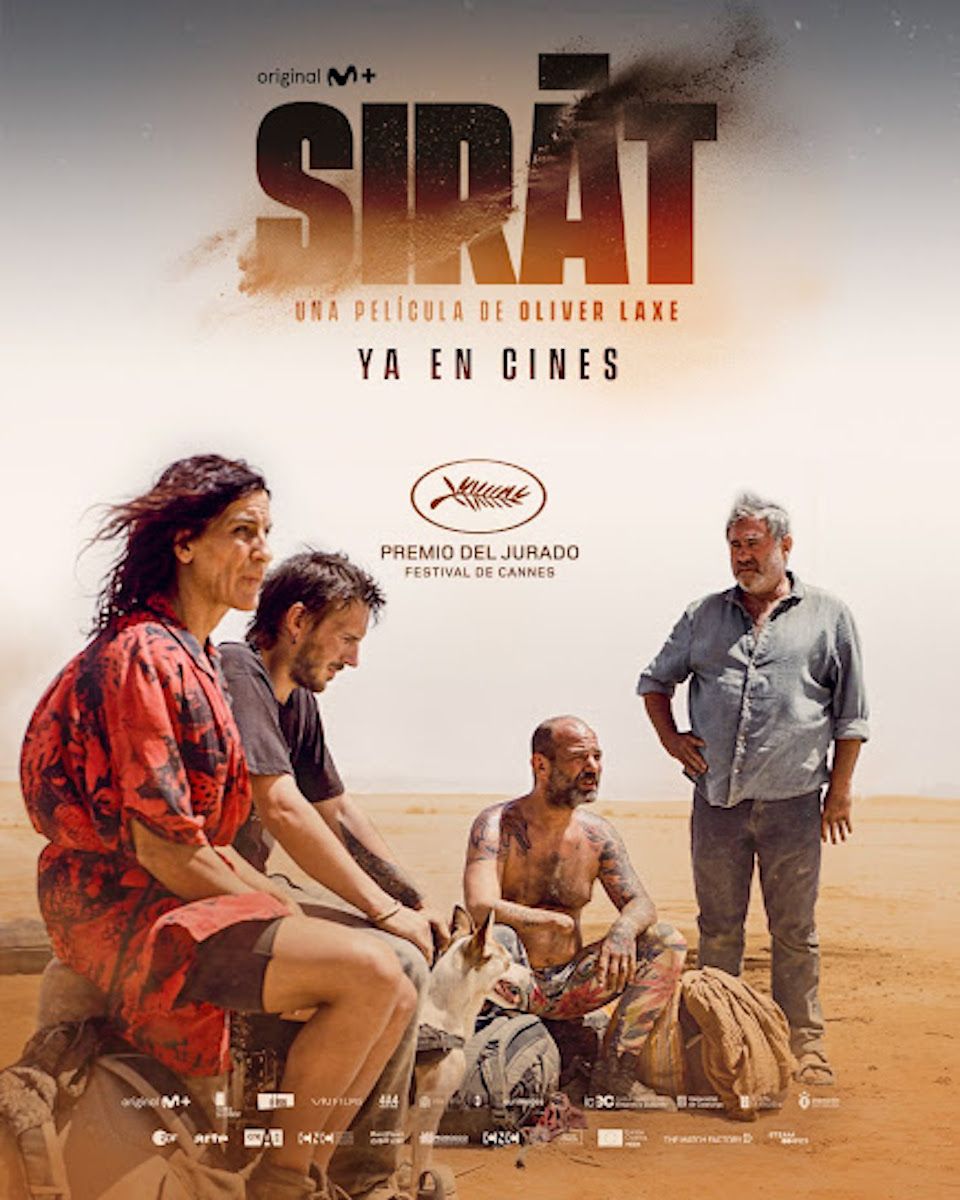 Cartel de 'Sirat', película española nominada a los Oscar.