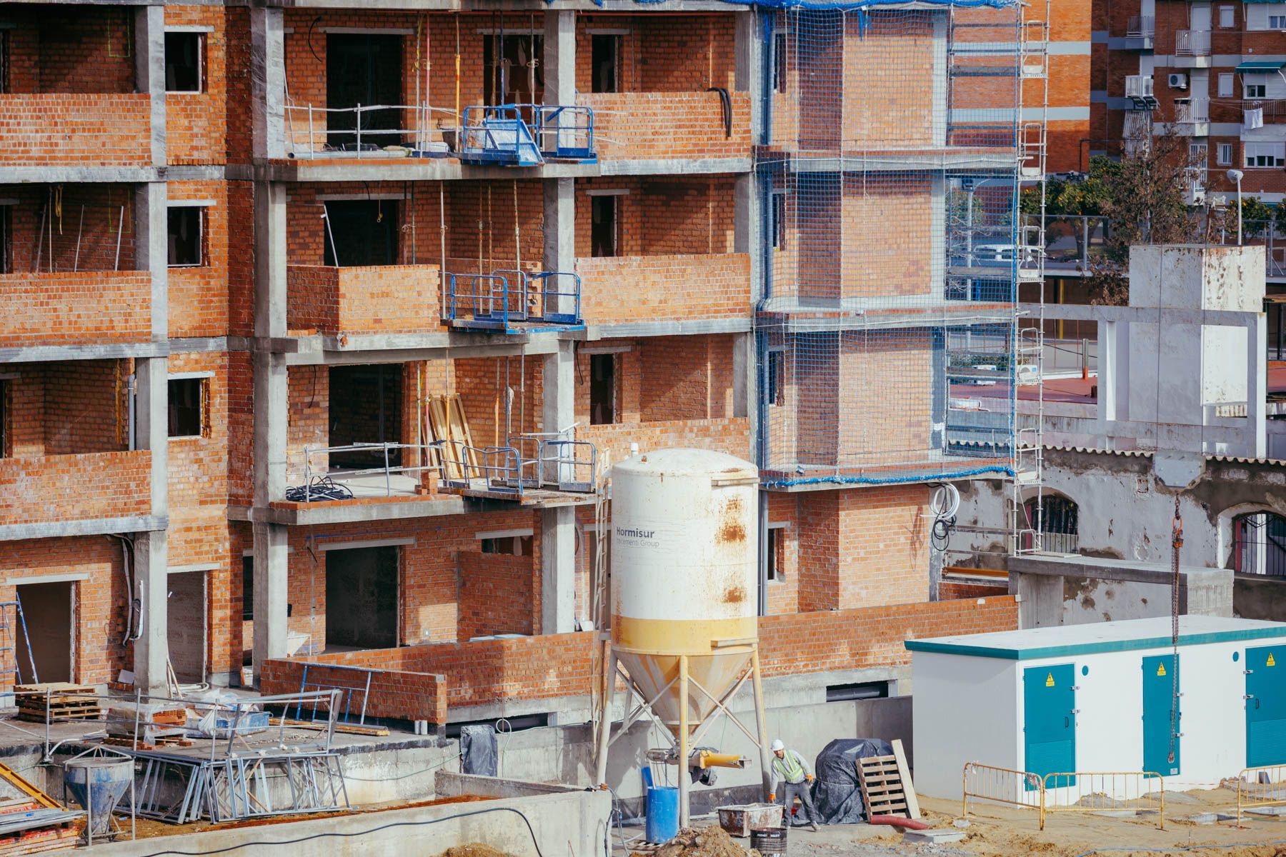 Unas obras en Jerez.