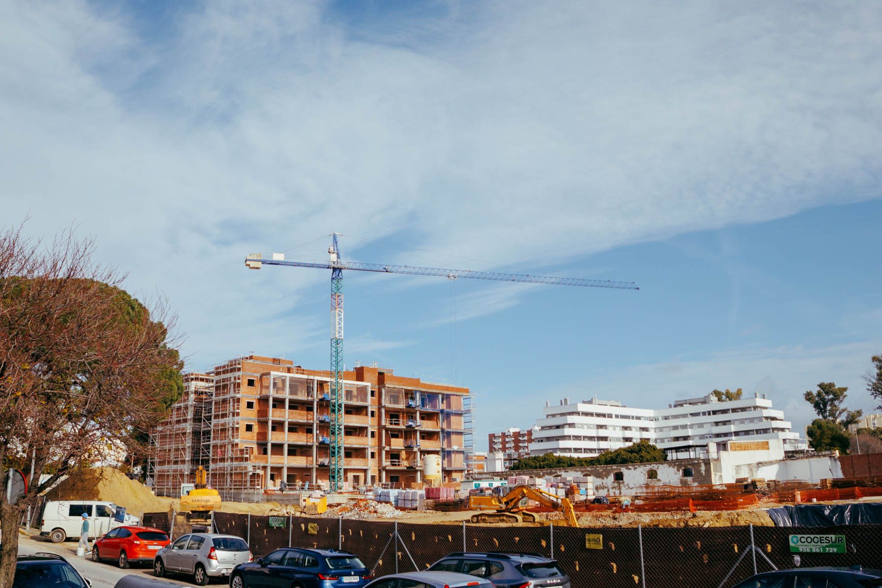 Obras de viviendas en Andalucía.