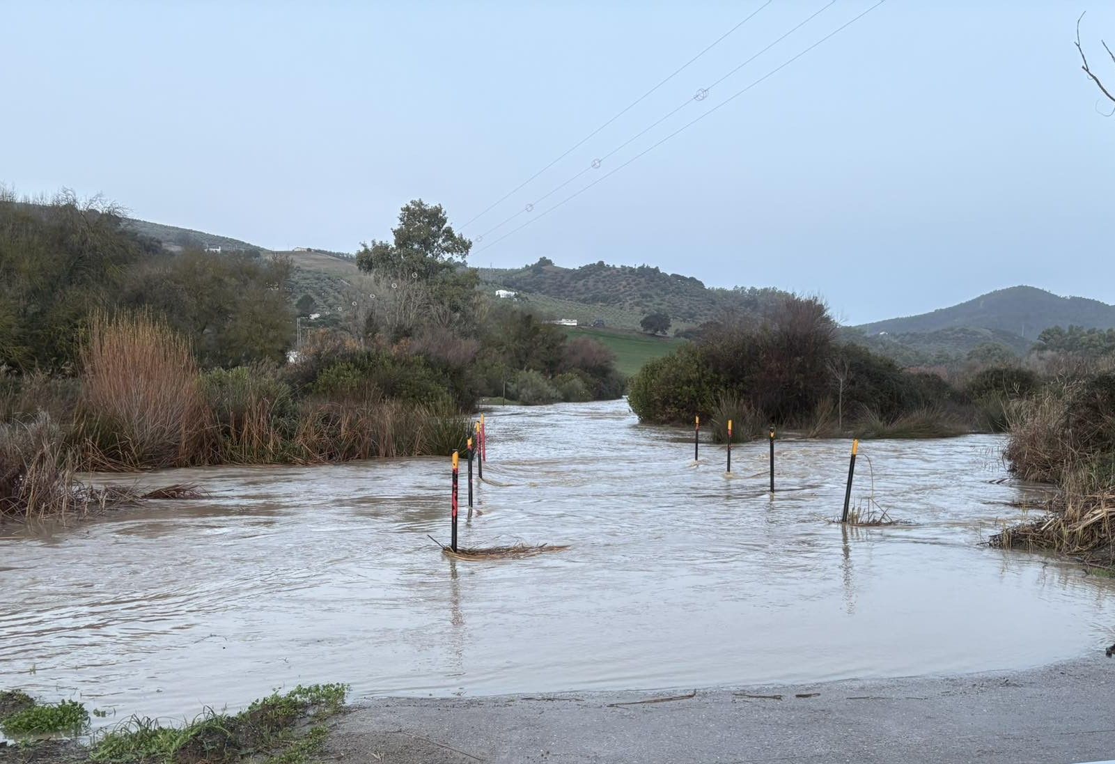 Los efectos del temporal esta madrugada. Los efectos del temporal esta madrugada.