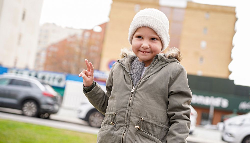 victoria esperanza niña leucemia 10