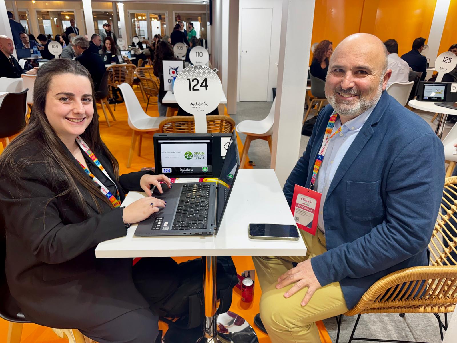 José Luis Martínez y Eva Pita de Set Spain Essential Travel en El Puerto de Santa María