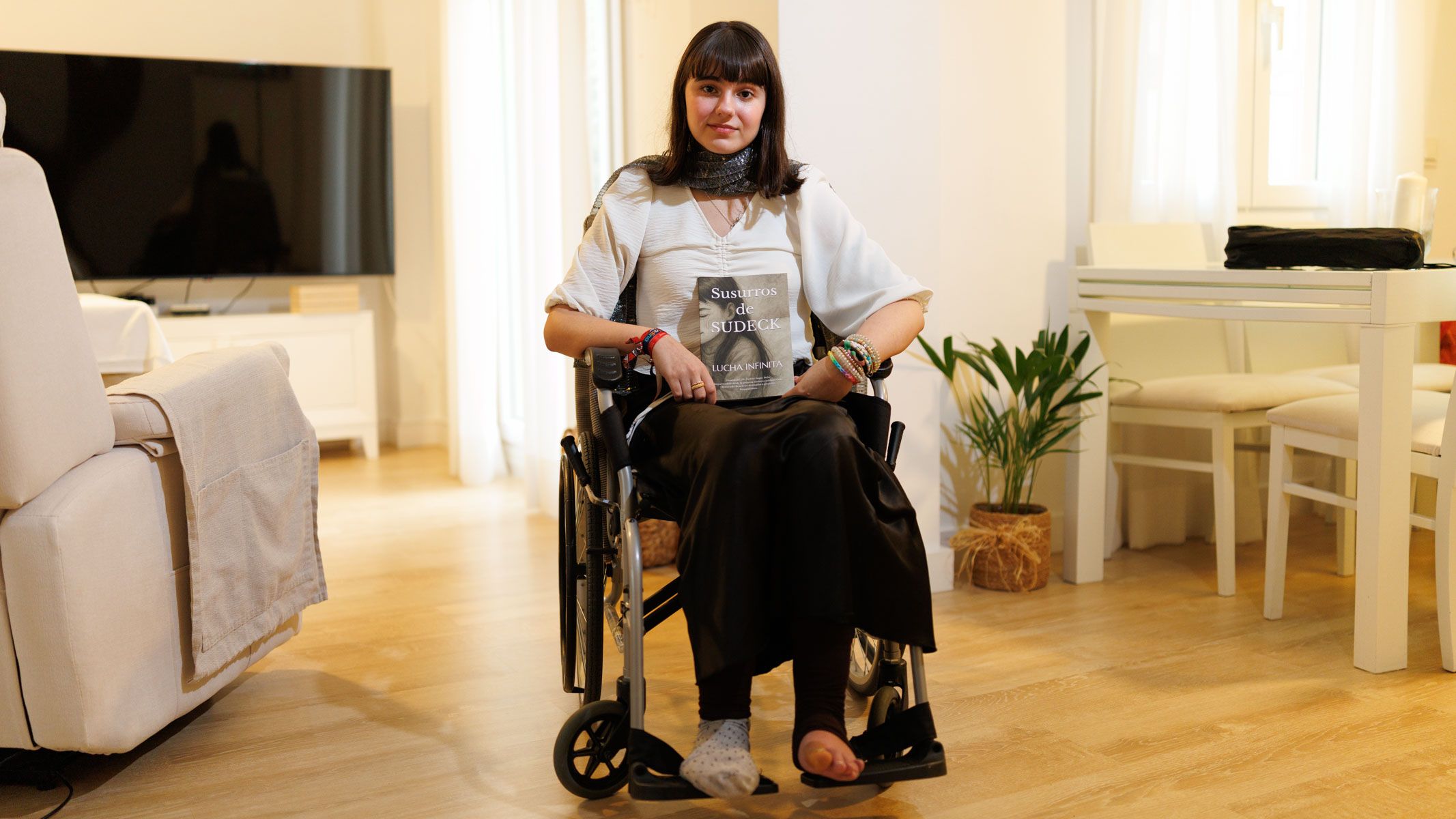 Carlota, jerezana con síndrome de Suceck. Carlota, jerezana con síndrome de Suceck.