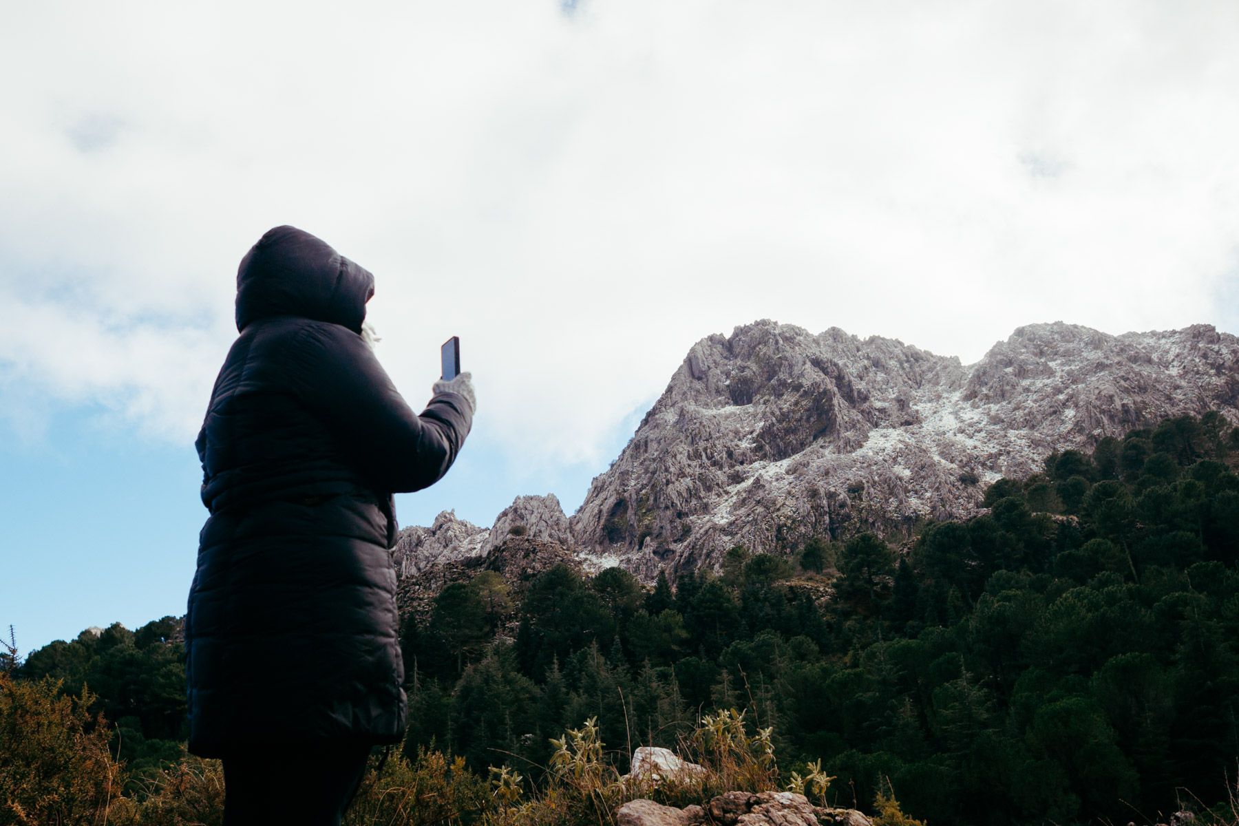 Alerta amarilla en Grazalema por lluvias persistentes.